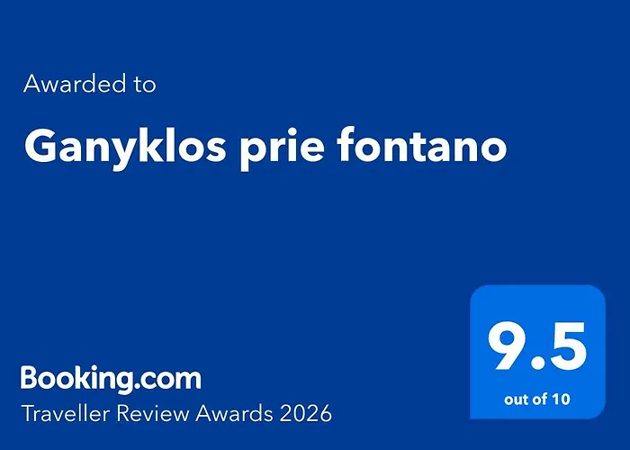 Apartman Ganyklos Prie Fontano *